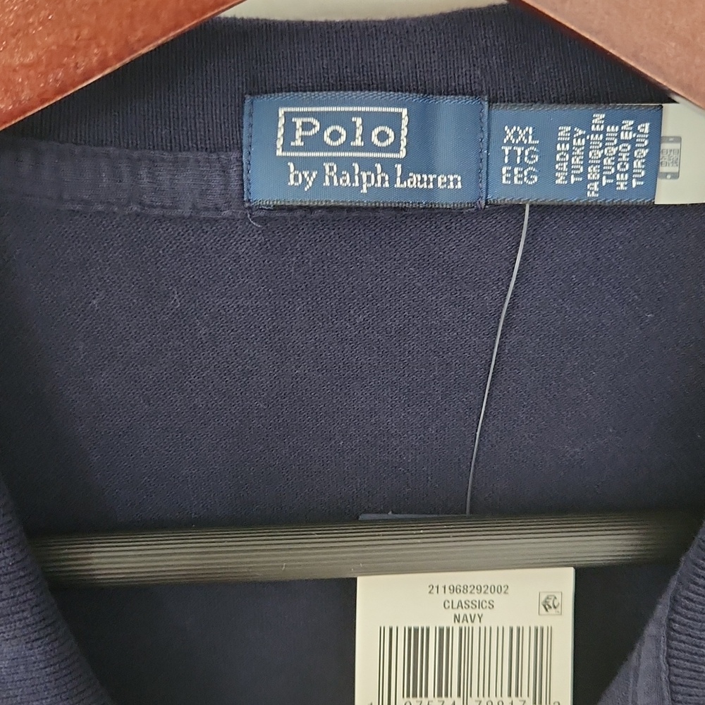 Ralph Lauren Navy Sleeveless Polo Midi Dress with Red Logo - Picture 7 of 10
